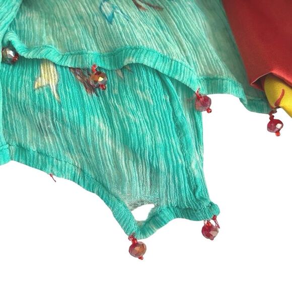 Soft Surroundings Women’s Eloise Floral Open Front Kimono Size S/M - Picture 10 of 10